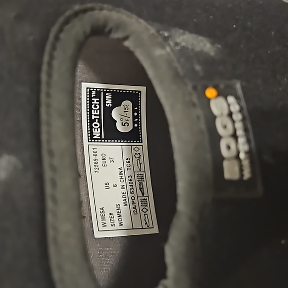 BOGS Neo-tech pull on boots sz6W - Picture 5 of 5